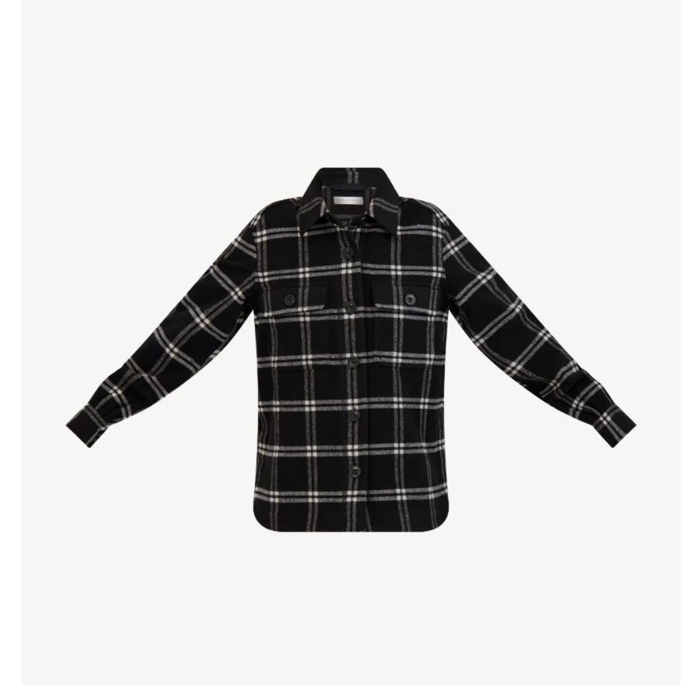 Free Assembly Plaid Shacket - Picture 7 of 8